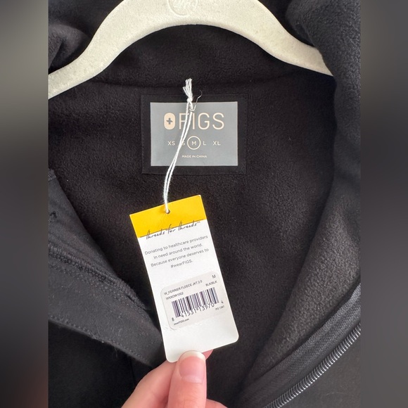 Figs Ferrier Fleece Jacket, women’s M NWT - Picture 2 of 2